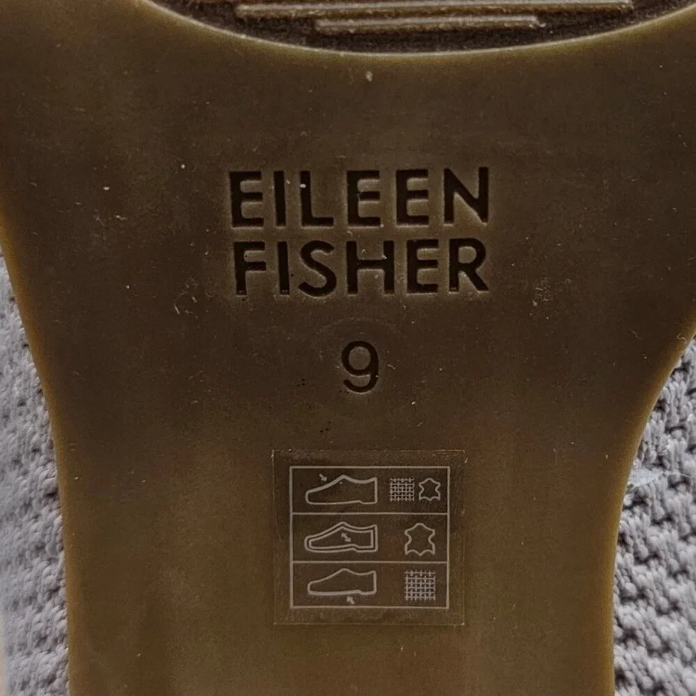 Eileen Fisher Gavis Peep Toe Bootie Womens 9 Blush Knit Block Heel Neutral NEW